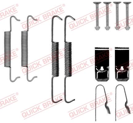 QUICK BRAKE Комплектующие, стояночная тормозная система 105-0027